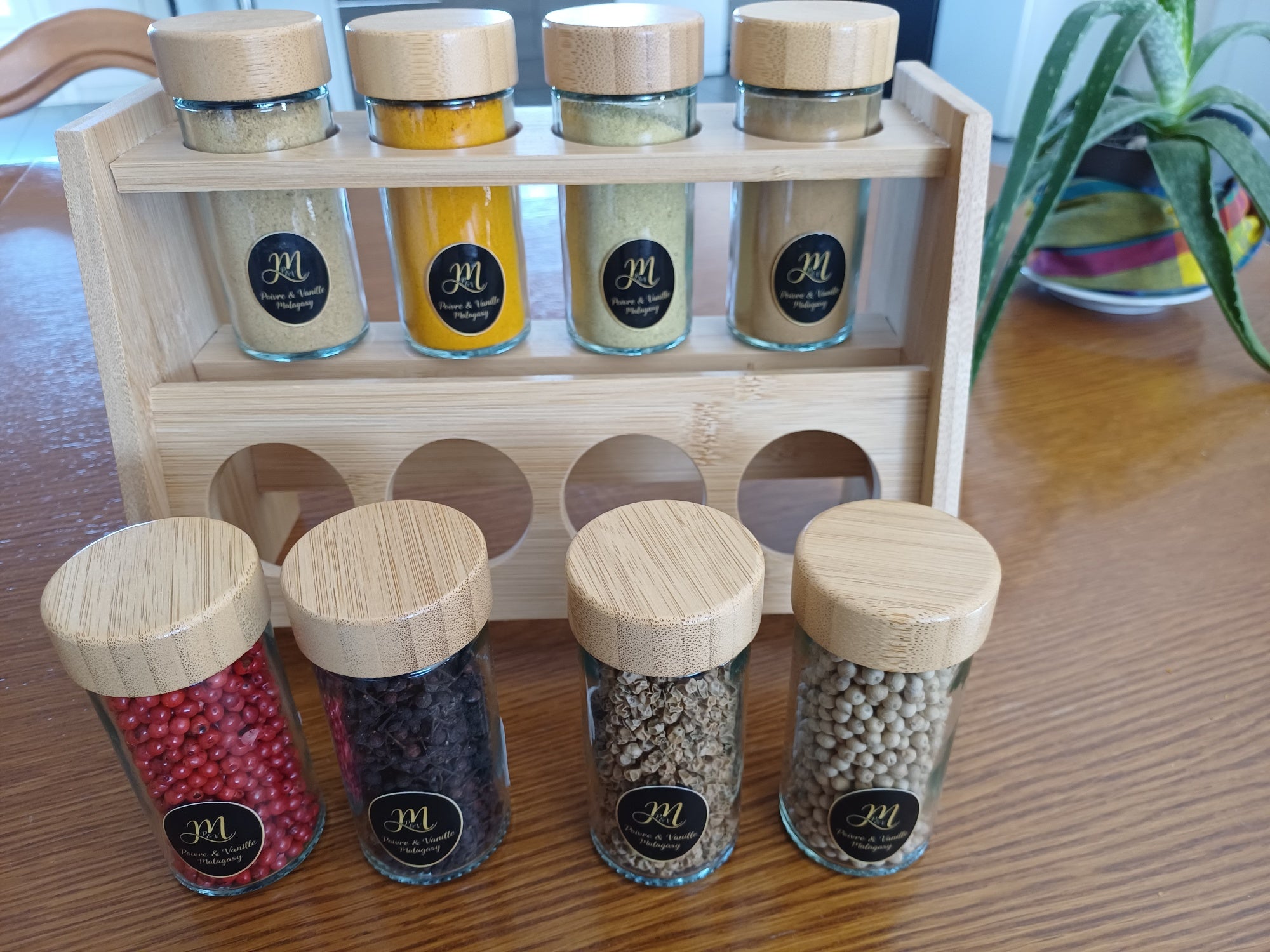 Coffret Poivres Baies Madagascar - Cadeau Gourmet