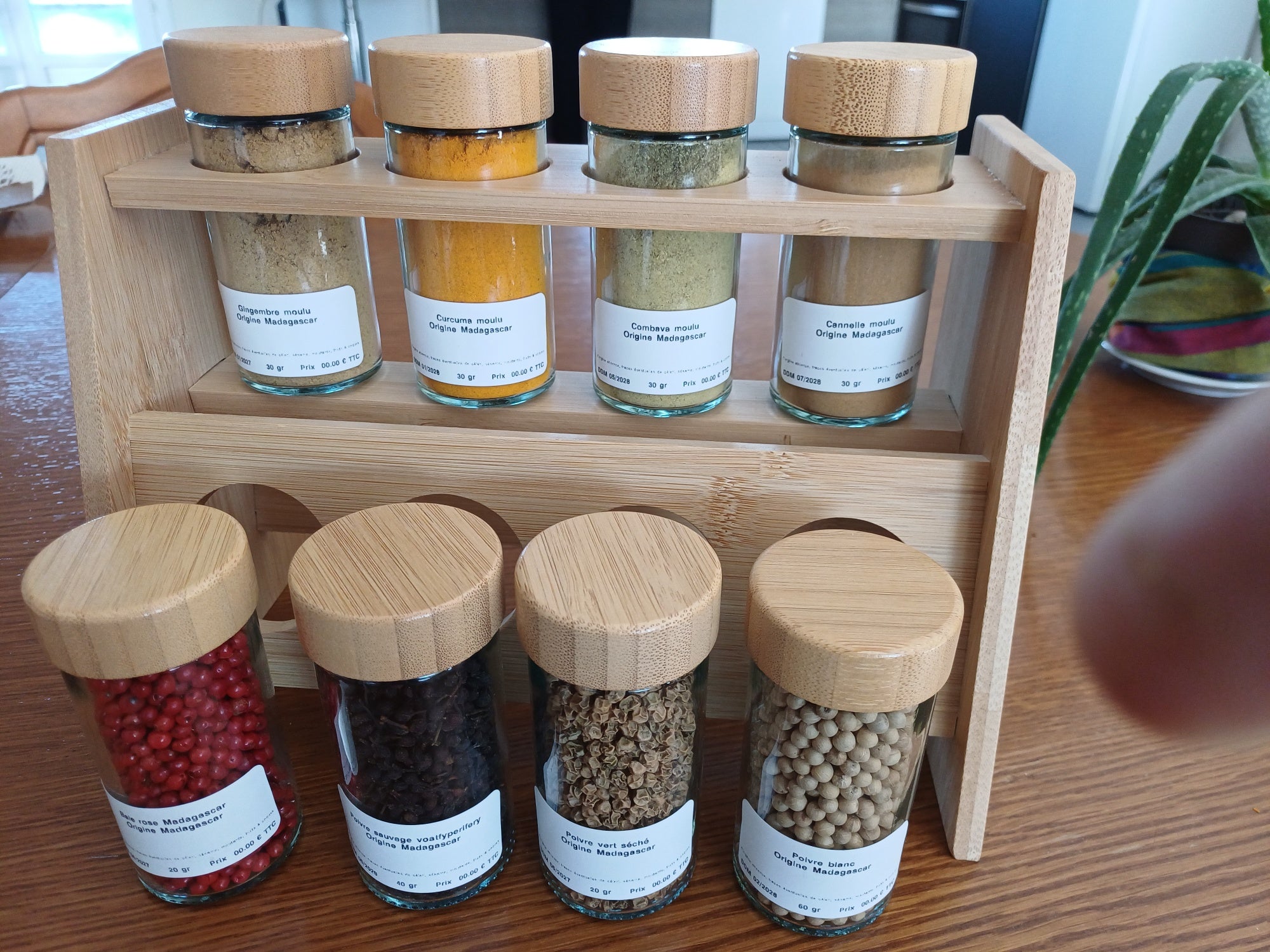 Coffret Poivres Baies Madagascar - Cadeau Gourmet