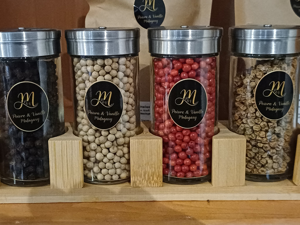 Coffret Poivres Baies Madagascar - Cadeau Gourmet