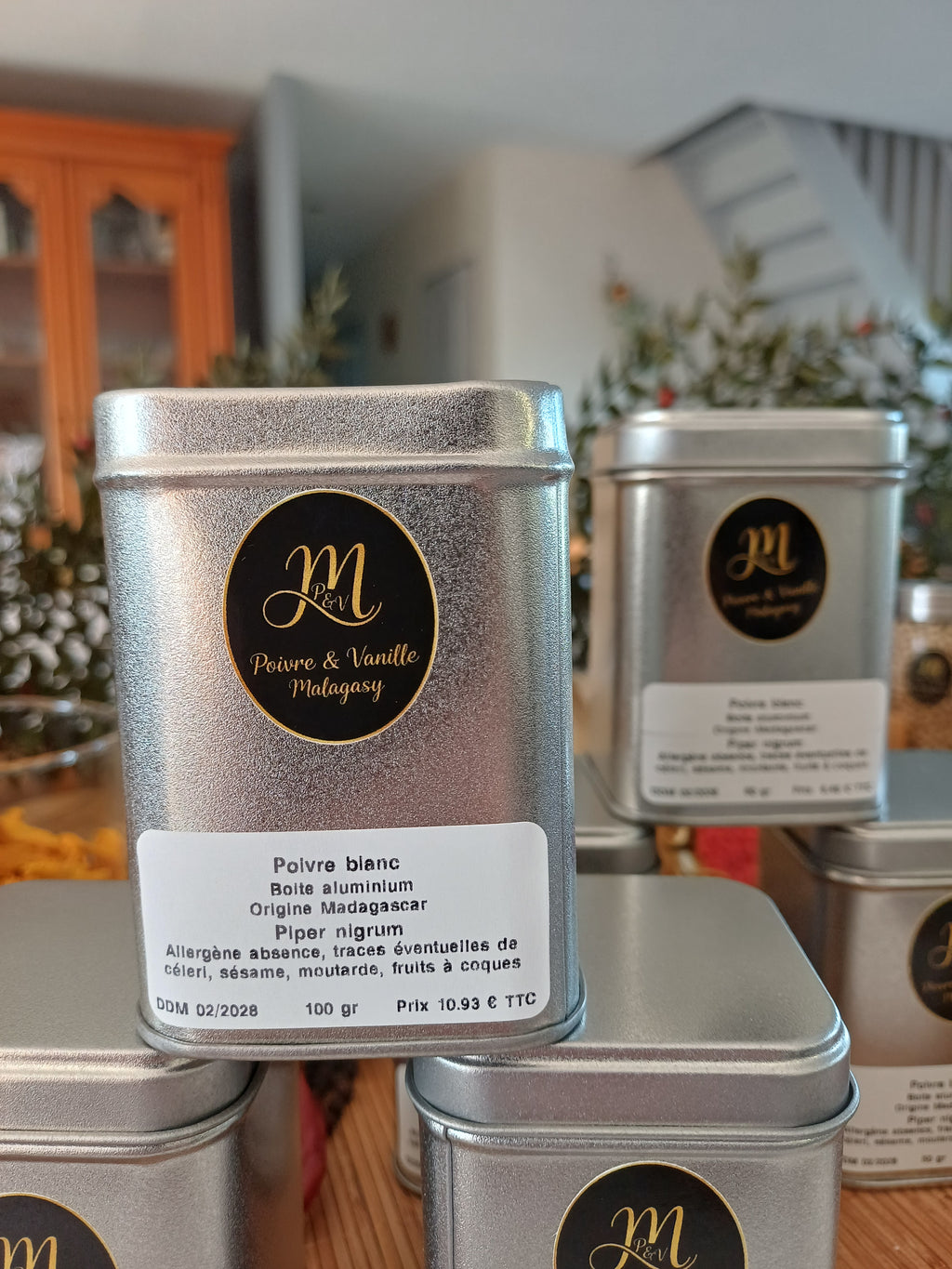 Poivre Blanc Madagascar - Saveur Douce et Raffinée