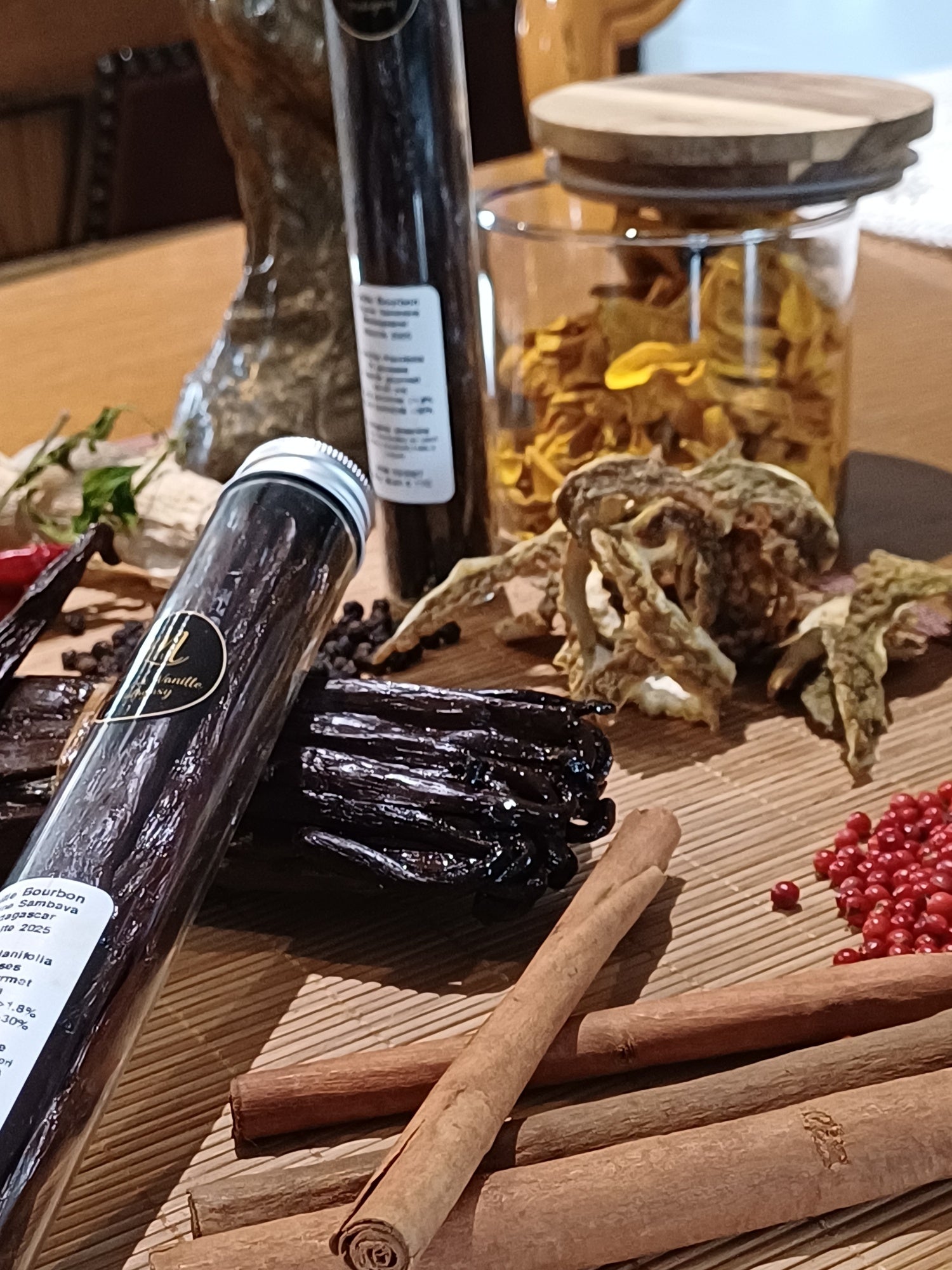 Vanille Bourbon de Sambava Madagascar Gourmet 16-18 cm